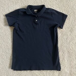 Lands' End Navy Polo Shirt